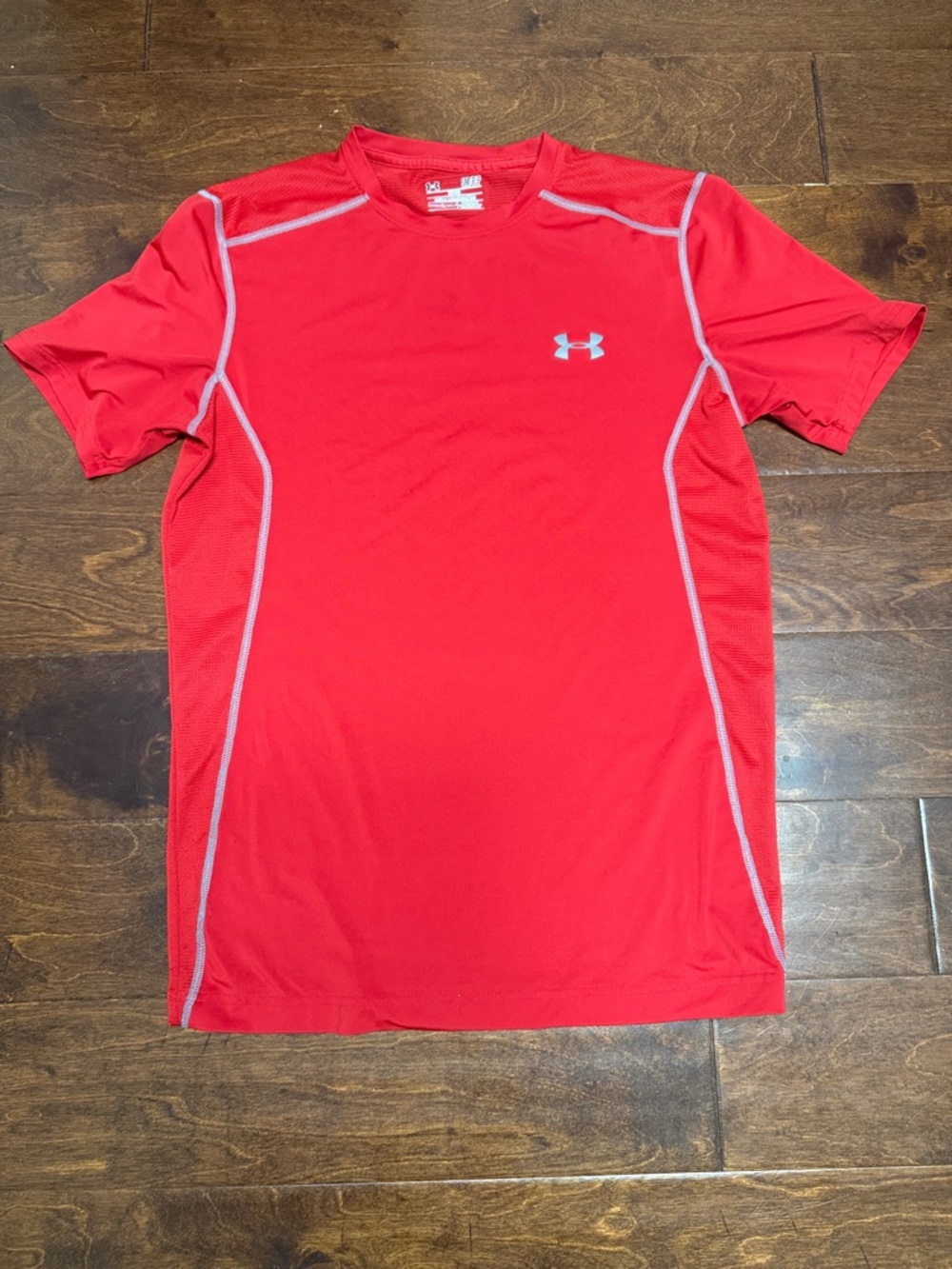 Under Armour Red Short Sleeve Performance Tee